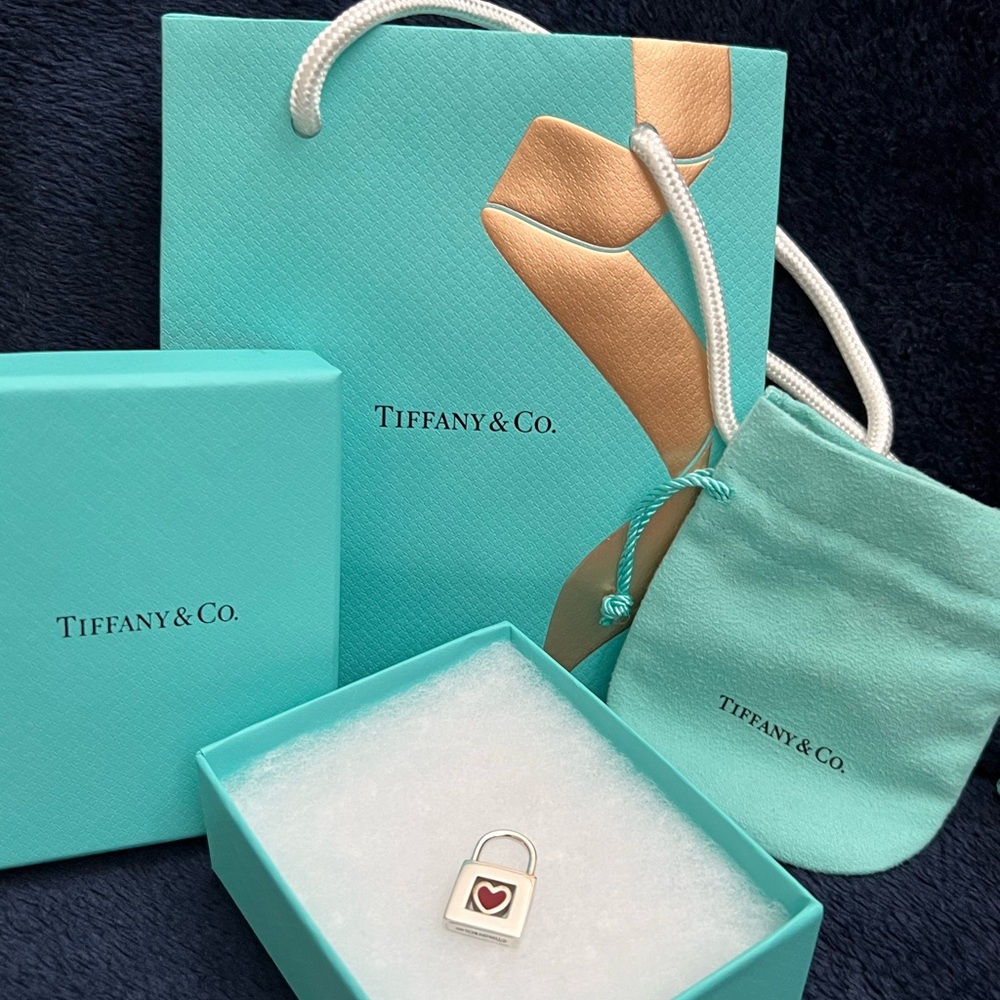 Tiffany & Co. Heart Padlock Charm